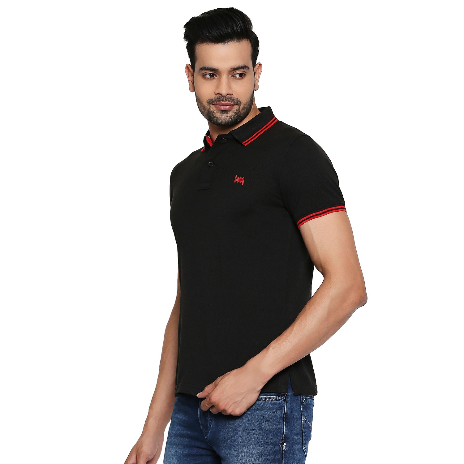 Lawman Pg3 Casual Polo Neck Short Sleeve Regular Fit Solid Sld